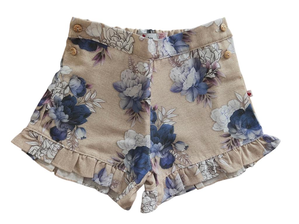 FLOWER SHORTS ON THE LEG - MOTHER'S DAY 2022