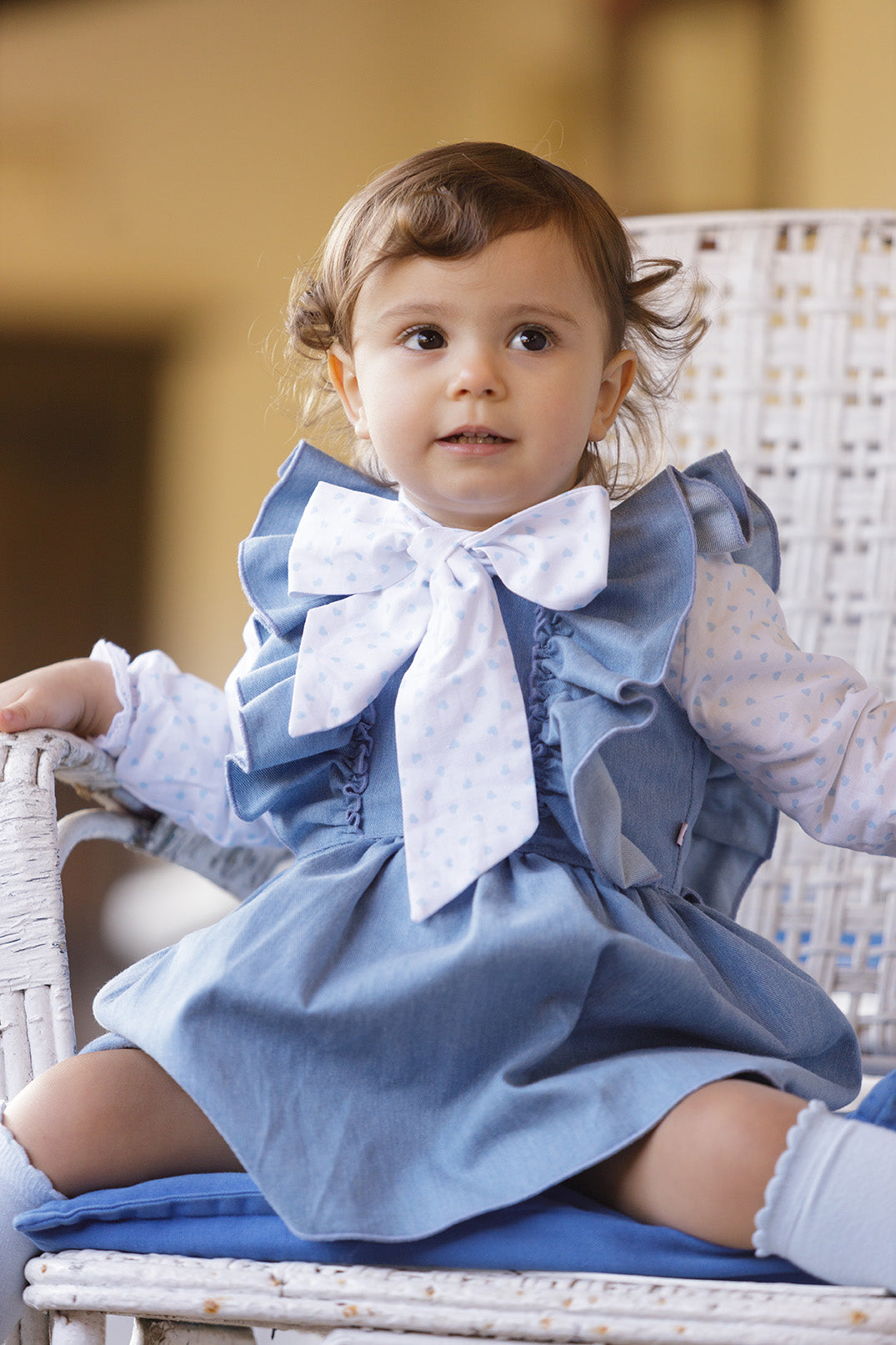 Camisola com renda baby vitoriana - Rosa-bebé – Bogoleta Couture